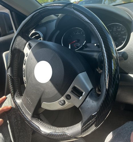Carbon fiber steering wheel - carbon,