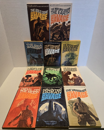 Doc savage bantam paperback - savage,