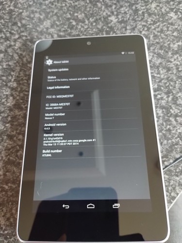 Asus nexus tablet - 7,
