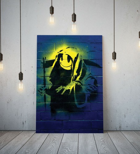 Banksy grin reaper deep - banksy,