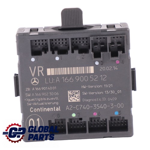 Mercedes w166 front - w166,