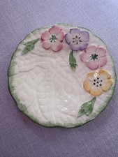 Art deco Kensington Ware primula pattern plate