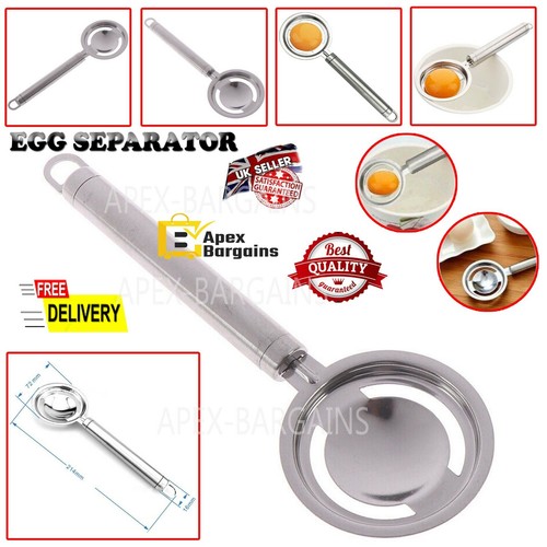 Egg yolk white separator - white,