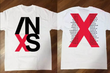 inxs x factor tour 1991 concert music tour For fans T-shirt, size S-5XL