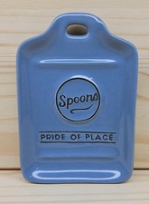 TG Woodware Pride Of Place Spoon Rest In Blue New And Unused 100971