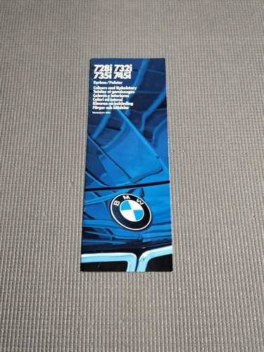 Bmw interior materials catalog - bmw,