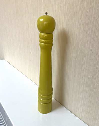 Large green wooden manual - green,