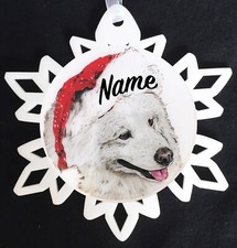 Santa Samoyed Dog Breed