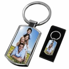Personalised PHOTO Keyring