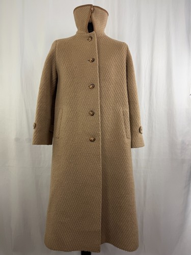 Womens wool mohair overcoat - womens,