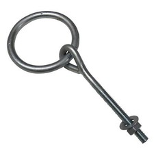 Ring Eye Bolt Zinc Plated (6"