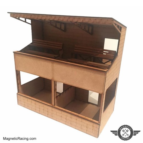 Scalextric slot car - slot, pit