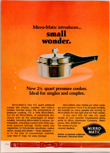 Mirro matic 1960s - mirro-matic,