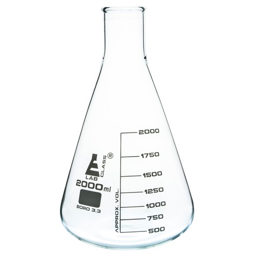 Labglass conical flask narrow - conical,