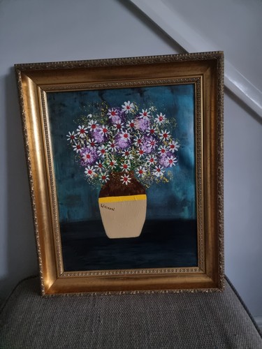 Hand painted abstract - abstract,