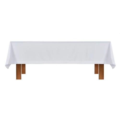 White plain altar - white, frontal