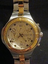 Aston Gerad Italian Collection Gold Plated Chronograph Watch