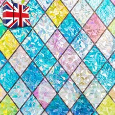 Privacy Static Cling Colorful