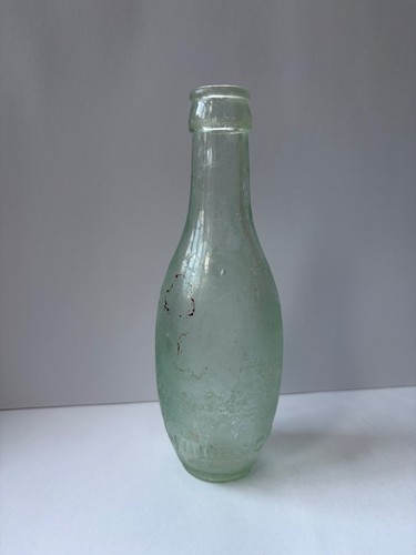 Antique torpedo glass bottle - torpedo,