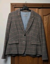 Ladies M&S Ivory Mix Blazer