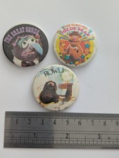 Muppets Vintage Pin Badges Lot
