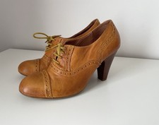 Office London Brand Ladies Shoes UK 6 Women Leather Tan Brown Court Trouser Boot