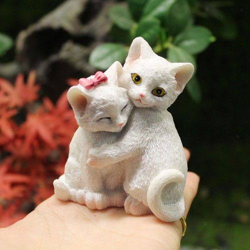 Couple cat sculpture for - couple,