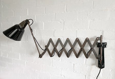 Vintage scissor lamp 1930-40 -