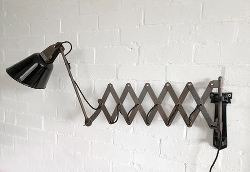Vintage scissor lamp - , 1930-40