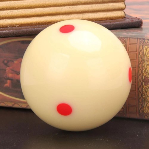 Poolcue ball spotted white - poolcue,