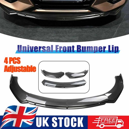 Carbon fiber front splitter - fiber,