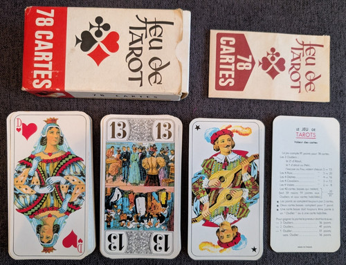Jeu tarot cartes - jeu,