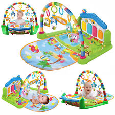 3 in1 Fitness Music Baby Play Mat Lay and Kids Gym Play-mat Fun Piano Boys Girls