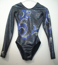 Alpha Factor Leotard CM/CME Long Sleeve vinca purple (like gk)