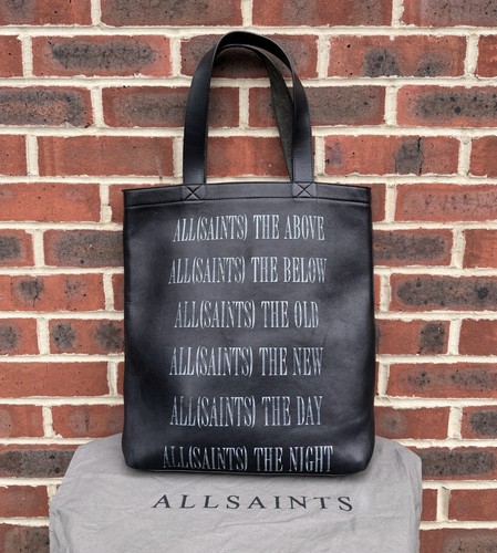 All saints stamp leather - leather, tote