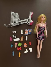 Barbie shopping time - barbie, doll