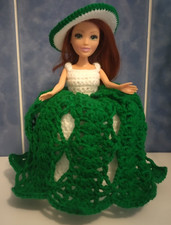 Handmade Crochet Vintage Doll