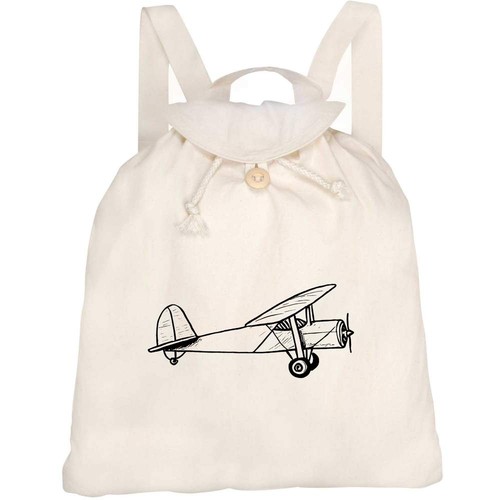 Old school plane canvas - school,