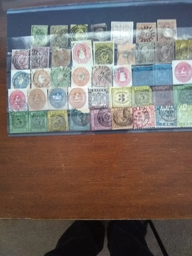 Old german states stamps lot - old,