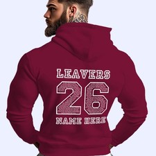 Personalised Leavers Hoodie