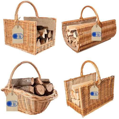 Fireplace firewood wicker log - firewood,