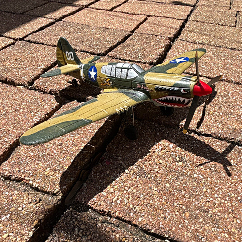 Warhawk rc plane - p-40,