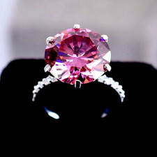 RARE 6 Ct Certified Pink