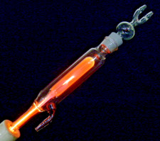RF electrode "inhaler" neon