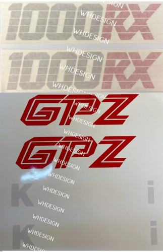 Gpz1000rx decal set - , set.