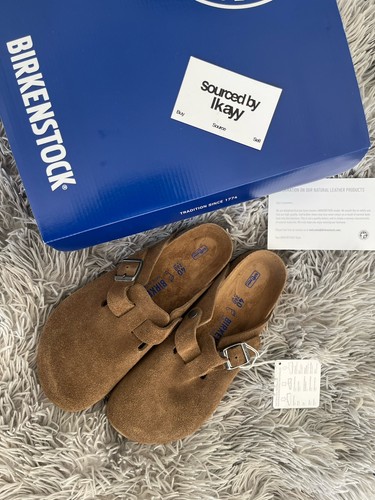 Birkenstock boston suede - birkenstock,