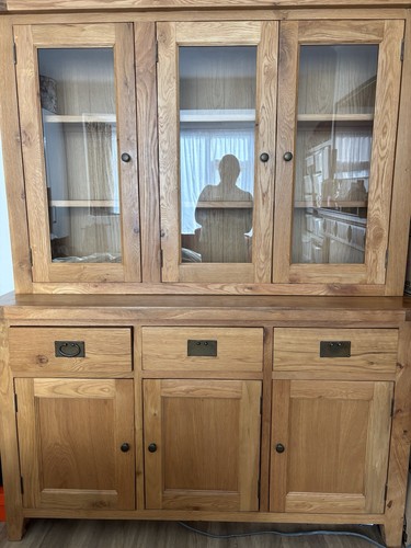 Buffet cabinet solid - buffet, oak