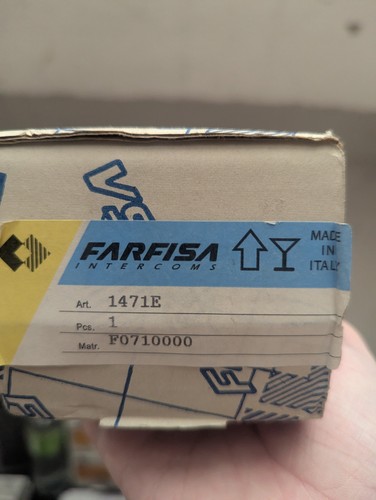1471e farfisa relay unit - 1471e,
