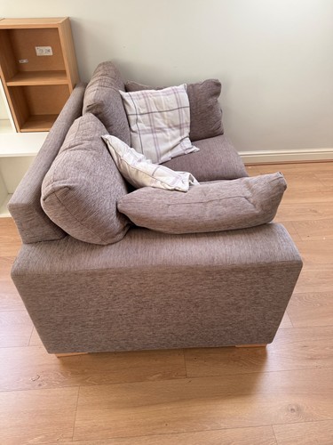 Sofas and seater used next - and,