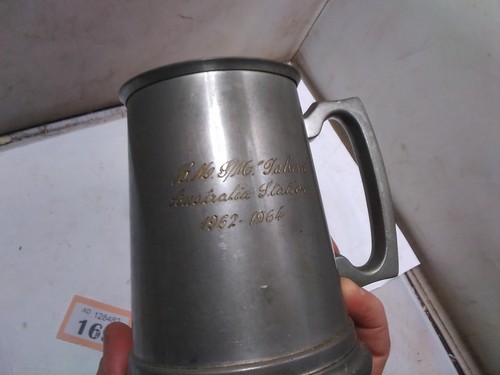Tabard pewter tankard - m,